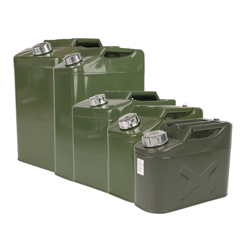 5L/10L/20L/25L/30L/35L/40L Függőleges fém olajhordó