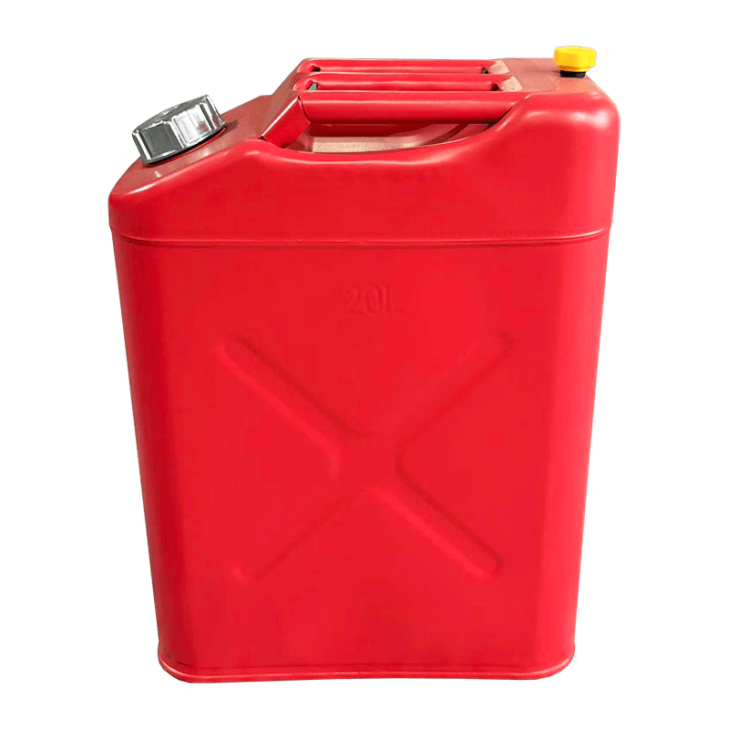 10L/20L matt vörös olajdob alumínium kupakkal